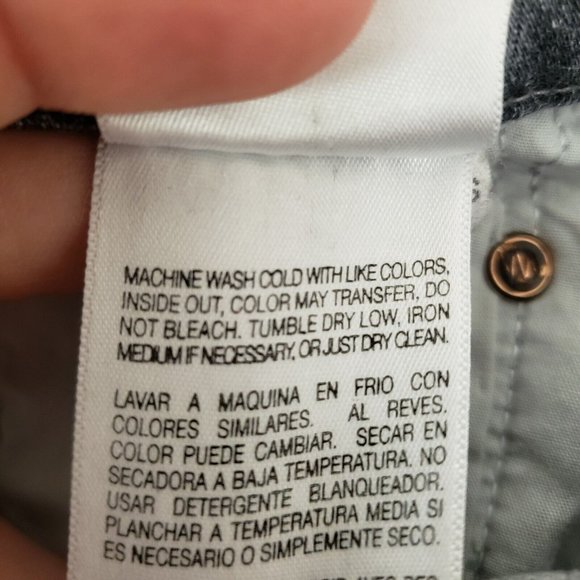 Mother Womens High Waisted Looker Jeans Size 29 Gray Distressed Ankle Nick Fray - Picture 7 of 13